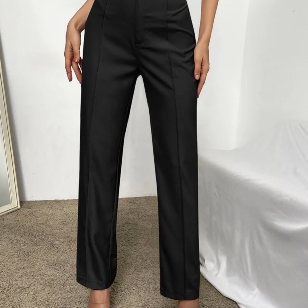 SHEIN Classic Black Women's Trousers